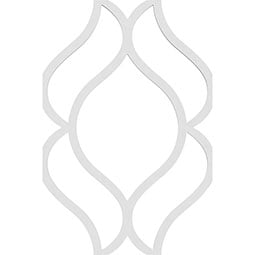 Ekena Millwork - WALPVIL - Villarreal Decorative Fretwork Wall Panels in Architectural Grade PVC