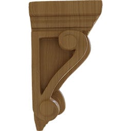  - CORWDE - AmeriCraft Devon Traditonal Wood Corbel