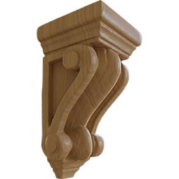  - CORWDE - AmeriCraft Devon Traditonal Wood Corbel