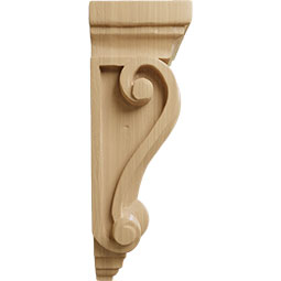  - CORWCO - AmeriCraft Cole Pilaster Wood Corbel