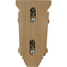  - CORWCO - AmeriCraft Cole Pilaster Wood Corbel