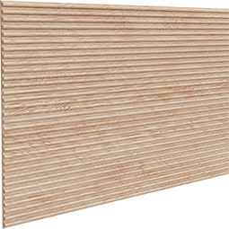 Brown Wood Products - BW011248103 - Deep Double Bead Tambour (3/4" Slat Width)
