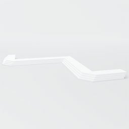 Ekena Millwork - CELPFLR - Fowler Decorative Fretwork Ceiling Panels in Architectural Grade PVC