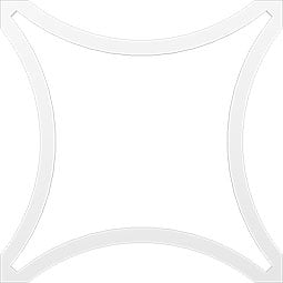 Ekena Millwork - CELPLEY - Lilley Decorative Fretwork Ceiling Panels in Architectural Grade PVC