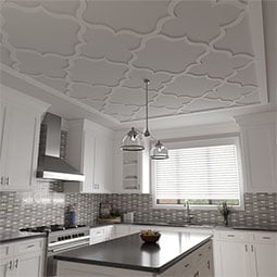 Ekena Millwork - CELPMAY - May Decorative Fretwork Ceiling Panels in Architectural Grade PVC