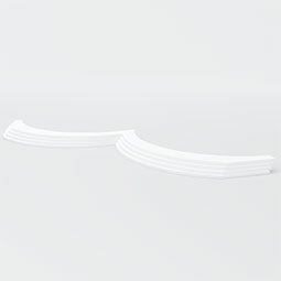 Ekena Millwork - CELPWDL - Woodall Decorative Fretwork Ceiling Panels in Architectural Grade PVC