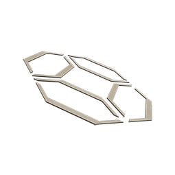 Ekena Millwork - CELWCAM - Cameron Decorative Fretwork Wood Ceiling Panels