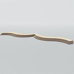 Ekena Millwork - CELWMAY - May Decorative Fretwork Wood Ceiling Panels