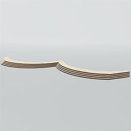 Ekena Millwork - CELWWDL - Woodall Decorative Fretwork Wood Ceiling Panels