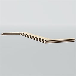 Ekena Millwork - CELWWST - Westmore Decorative Fretwork Wood Ceiling Panels