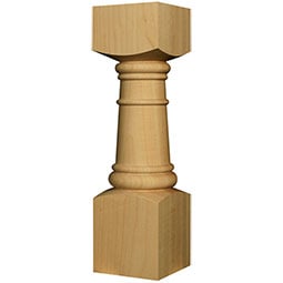 Osborne Wood Products, Inc. - OSTLRC - Ridgecrest Coffee Table Leg