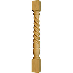 Osborne Wood Products, Inc. - OSILBT - Barley Twist Island Leg