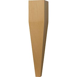 Osborne Wood Products, Inc. - OSCTLFST - Four Sided Tapered Coffee Table Leg
