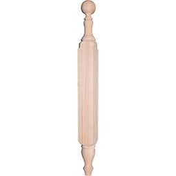 Osborne Wood Products, Inc. - OSCBHBBP - Cannonball Headboard Bedpost