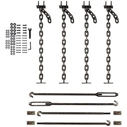 Osborne Wood Products, Inc. - OSCHXBKT - Chain and X Bracket, Hardware