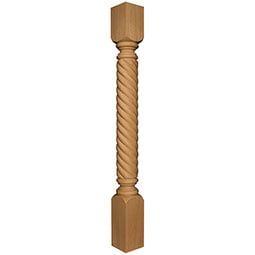 Osborne Wood Products, Inc. - OSRCLRF - Rope Full Round Column Leg
