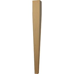 Osborne Wood Products, Inc. - OSDTL4ST - Tapered (4-sided) Dining Table Leg