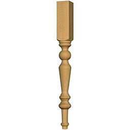 Osborne Wood Products, Inc. - OSDTLWSMTR - Westminster Dining Table Leg