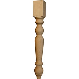 Osborne Wood Products, Inc. - OSDTLTC - Transitional Country Dining Table Leg