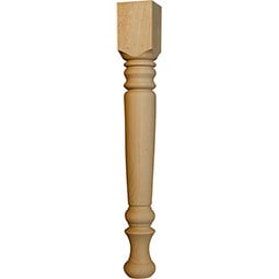 Osborne Wood Products, Inc. - OSDTLHF - Husky Farm Dining Table Leg