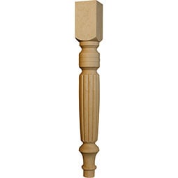 Osborne Wood Products, Inc. - OSDTLOW - Old World Dining Table Leg