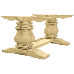 Osborne Wood Products, Inc. - OSTBTIMET - Timeless Trestle Table Base