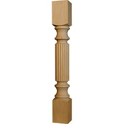 Osborne Wood Products, Inc. - OSDTLREED - Reeded Dining Table Leg