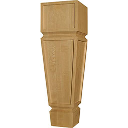 Osborne Wood Products, Inc. - OSCTLMISST - Tapered Mission Coffee Table Leg