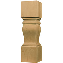 Osborne Wood Products, Inc. - OSCTLSQHTG - Square Heritage Coffee Table Leg