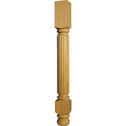 Osborne Wood Products, Inc. - OSIPSAPREED - Sapelo Island Post(Reeded)