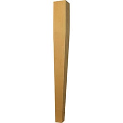 Osborne Wood Products, Inc. - OSIL2SKITCH - Tapered (2-sided) Kitchen Island Leg