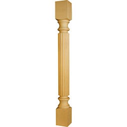Osborne Wood Products, Inc. - OSILEXREED - Extended Reeded Island Leg