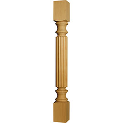 Osborne Wood Products, Inc. - OSILREED - Reeded Island Leg