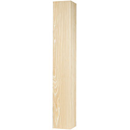 Osborne Wood Products, Inc. - OSLWTHRSQ405X4PI - 40 1/2"H x 4"W Weathered Square Leg, Knotty Pine