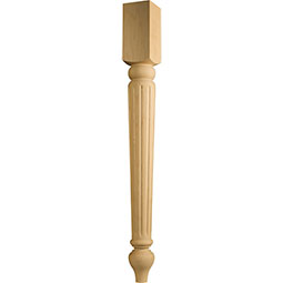 Osborne Wood Products, Inc. - OSDTLTRAD - Traditional Dining Table Leg