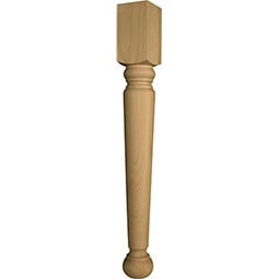 Osborne Wood Products, Inc. - OSDTLTRAN - Transitional Dining Table Leg