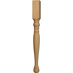 Osborne Wood Products, Inc. - OSDTLCOL - Colonial Dining Table Leg