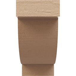 Ekena Millwork - CORURALPS0102 - Timberthane Faux Wood Corbel, Alpine Style
