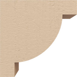 Ekena Millwork - CORURALPS0102 - Timberthane Faux Wood Corbel, Alpine Style