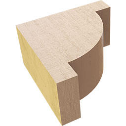 Ekena Millwork - CORURALPS0102 - Timberthane Faux Wood Corbel, Alpine Style