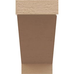Ekena Millwork - CORURBURS0102 - Timberthane Faux Wood Corbel, Burlington Style