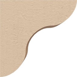 Ekena Millwork - CORURCARS0102 - Timberthane Faux Wood Corbel, Carmel Style