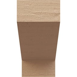 Ekena Millwork - CORURCLES0102 - Timberthane Faux Wood Corbel, Clemmons Style
