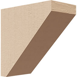 Ekena Millwork - CORURCONS0102 - Timberthane Faux Wood Corbel, Concord Style