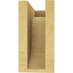 Ekena Millwork - CORURDELS0102 - Timberthane Faux Wood Corbel, Del Monte Style