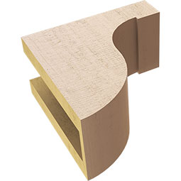 Ekena Millwork - CORURDELS0102 - Timberthane Faux Wood Corbel, Del Monte Style