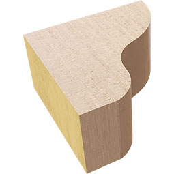 Ekena Millwork - CORURGRNS0102 - Timberthane Faux Wood Corbel, Greensboro Style