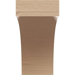 Ekena Millwork - CORURHUNS0102 - Timberthane Faux Wood Corbel, Huntington Style