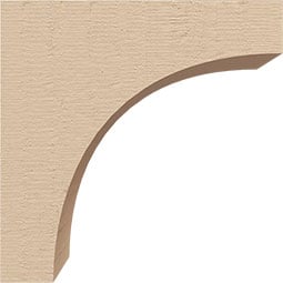 Ekena Millwork - CORURHUNS0102 - Timberthane Faux Wood Corbel, Huntington Style
