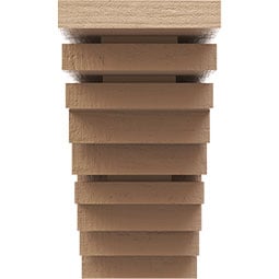 Ekena Millwork - CORURLANS0102 - Timberthane Faux Wood Corbel, Landon Style